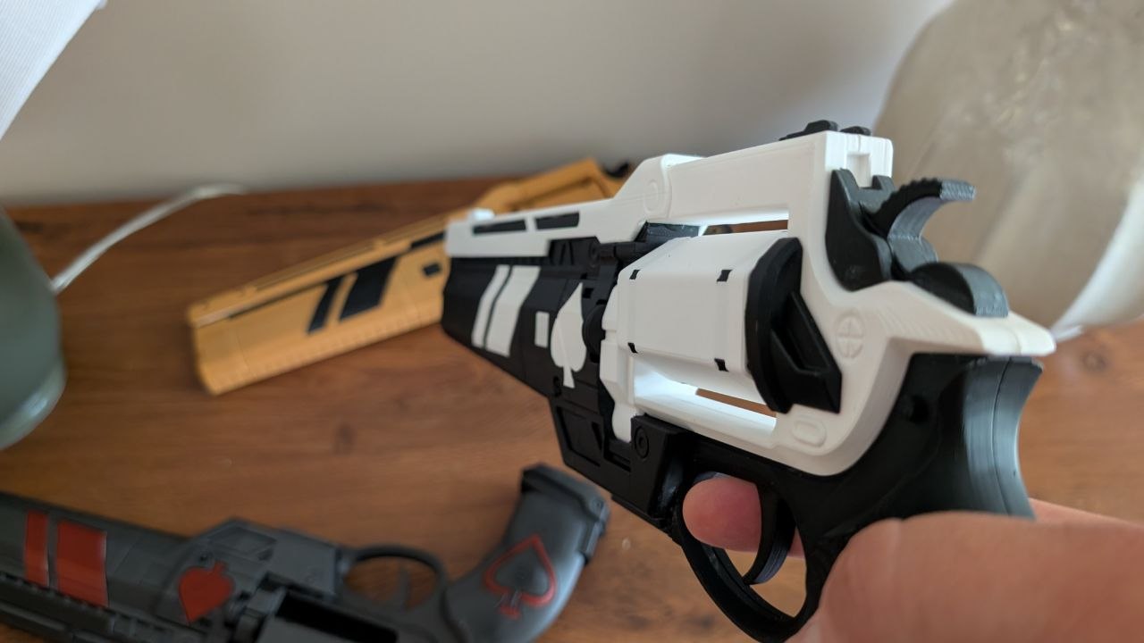 Ace Of Spades 3D Printed Replica Prop from Destiny 2