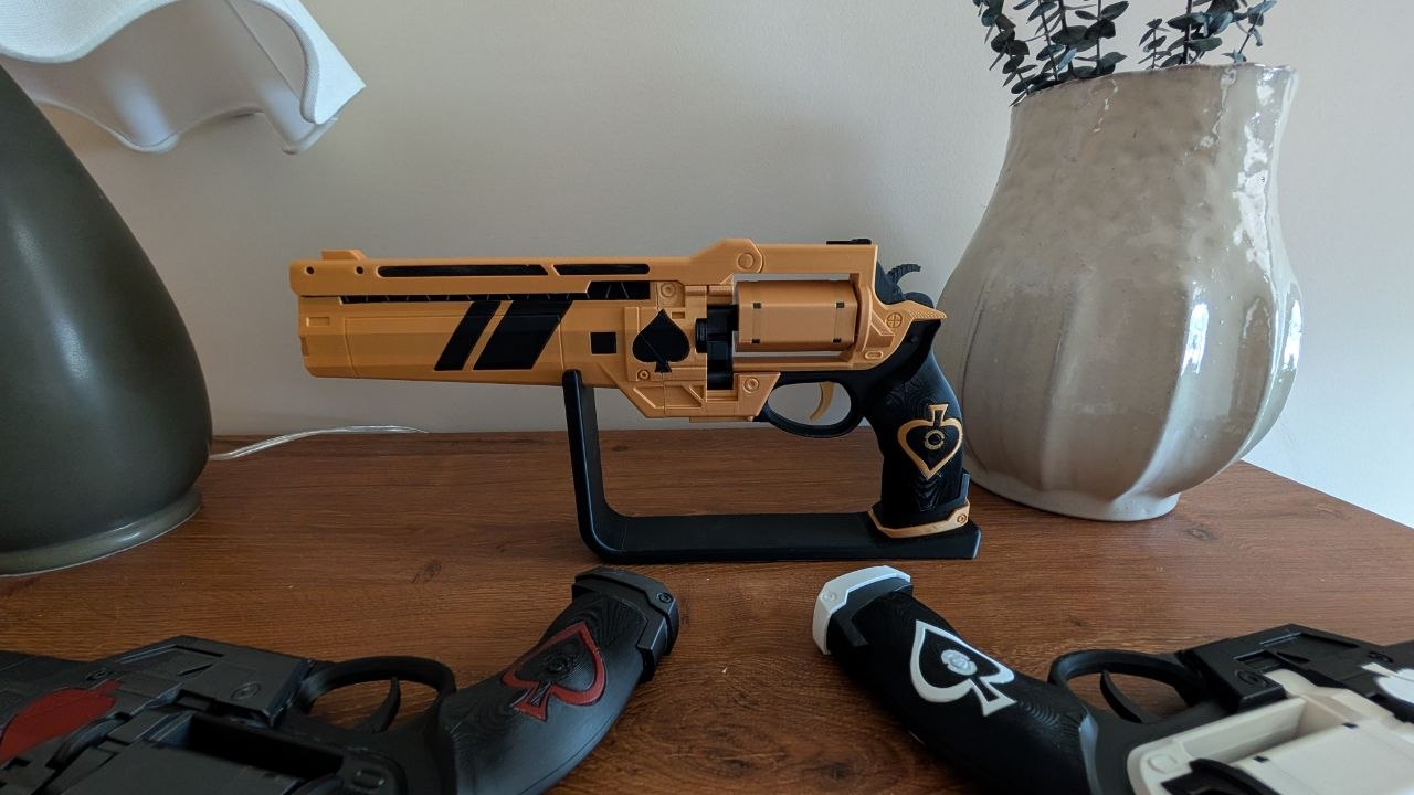 Ace Of Spades 3D Printed Replica Prop from Destiny 2