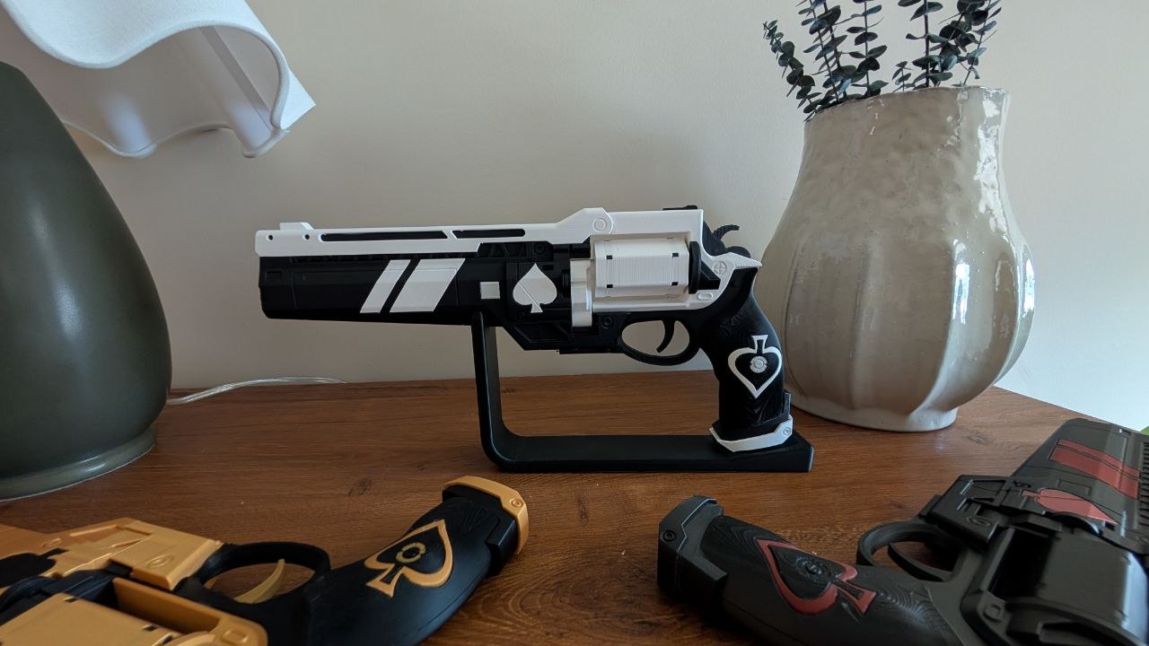 Ace Of Spades 3D Printed Replica Prop from Destiny 2