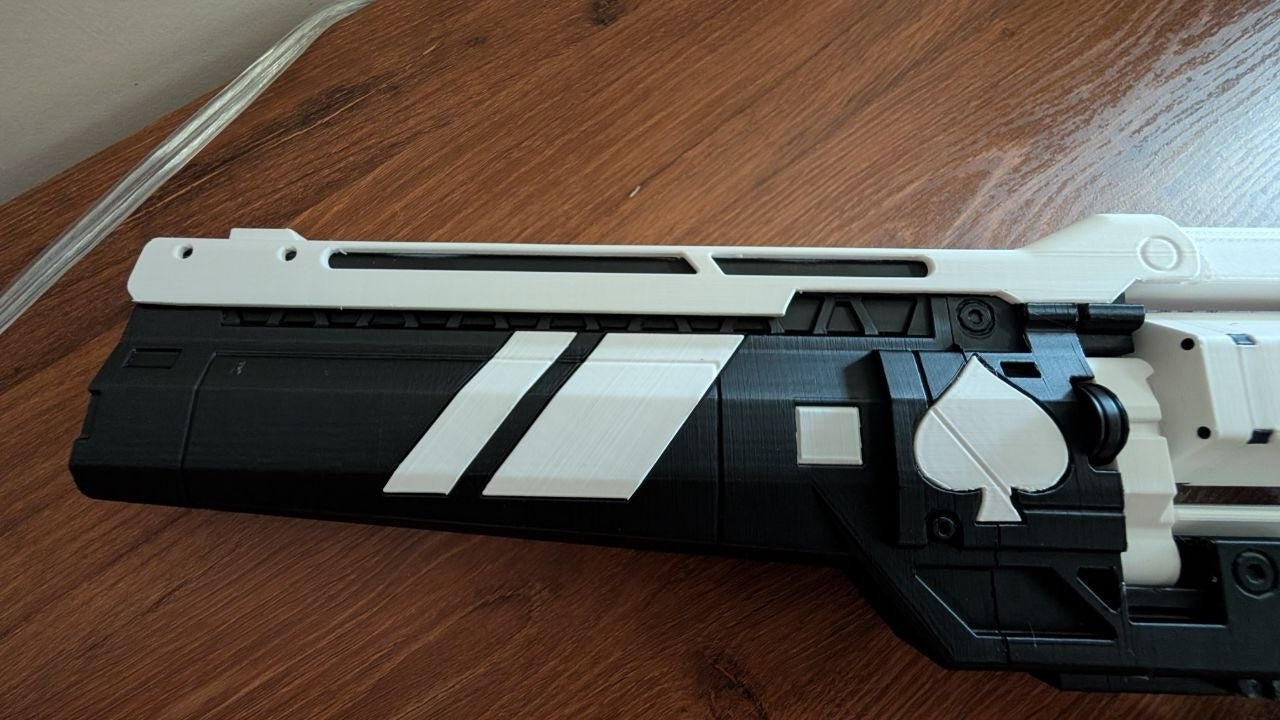 Ace Of Spades 3D Printed Replica Prop from Destiny 2