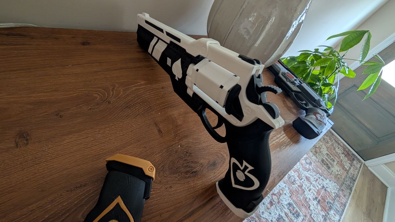 Ace Of Spades 3D Printed Replica Prop from Destiny 2