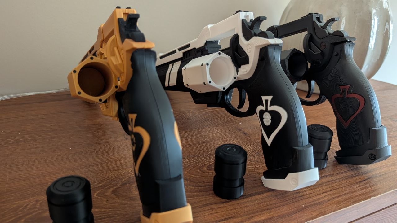 Ace Of Spades 3D Printed Replica Prop from Destiny 2