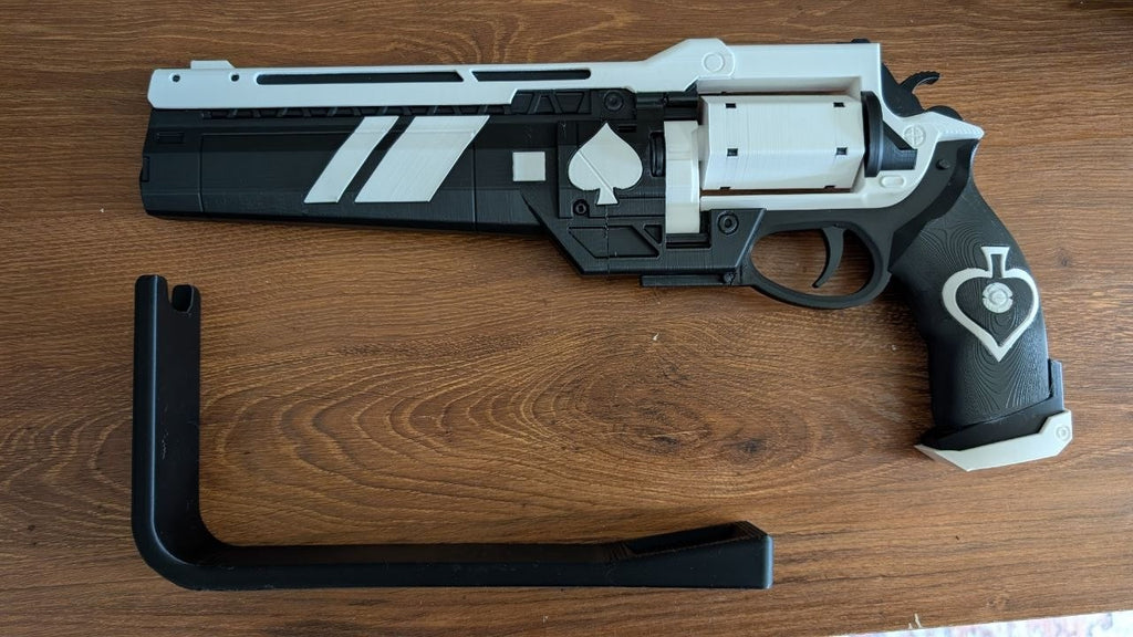 Ace Of Spades 3D Printed Replica Prop from Destiny 2