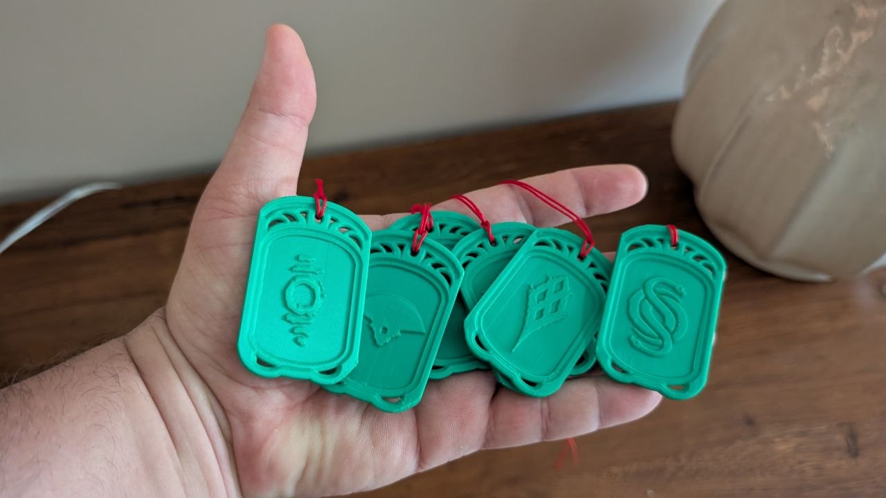Gambit Coins 3D Printed Replica from Destiny 2