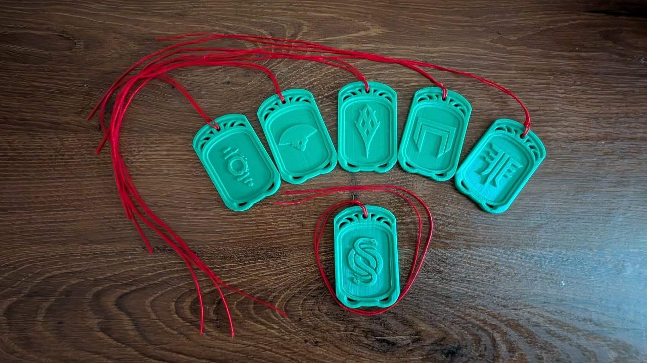 Gambit Coins 3D Printed Replica from Destiny 2